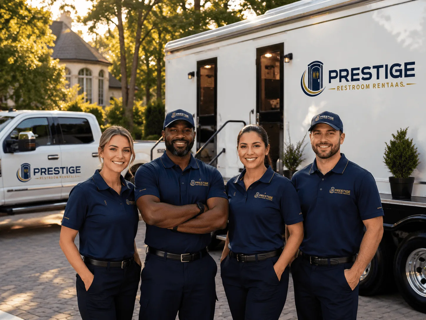 Trusted Luxury Portable Restrooms company in Perkins, MI